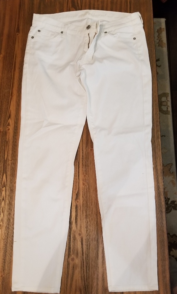 Liverpool the Ankle Skinny white jeans